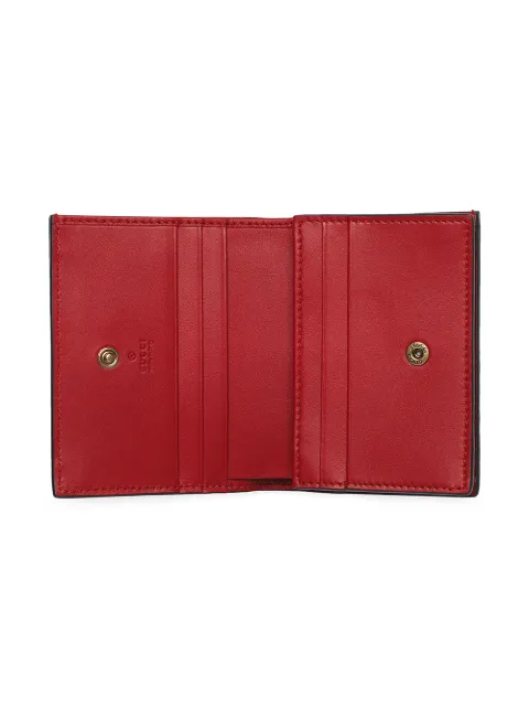 Gucci Gg Supreme Card Case With Cherries Farfetch Gucci Gg Supreme Card Case With Cherries