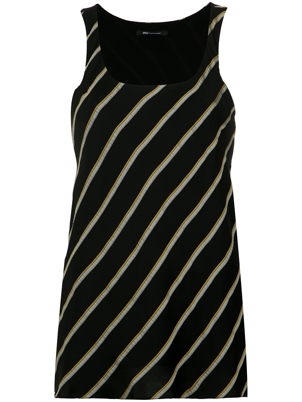 

Uma | Raquel Davidowicz Malika striped top - Black