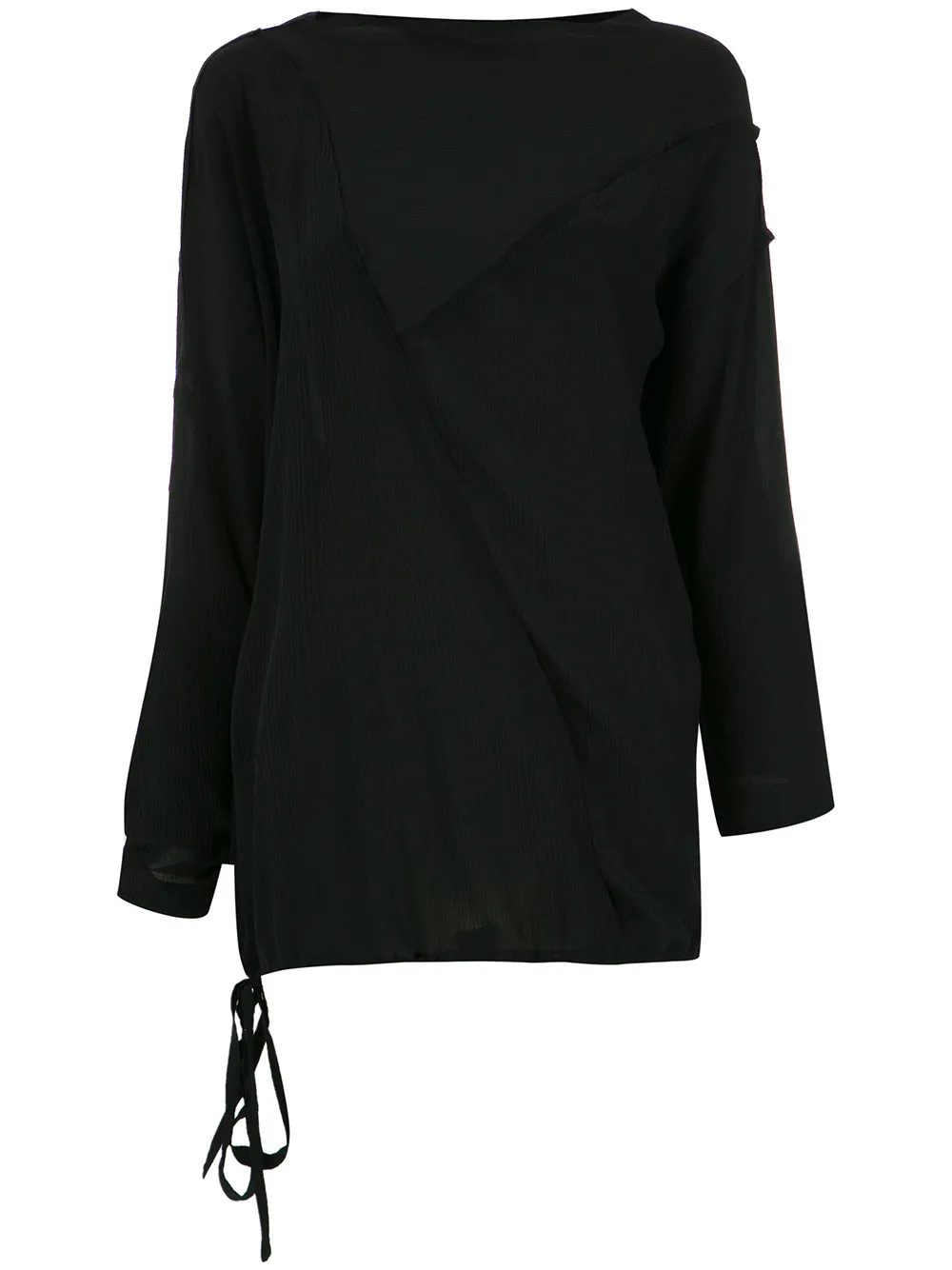 

Uma | Raquel Davidowicz panelled blouse - Black