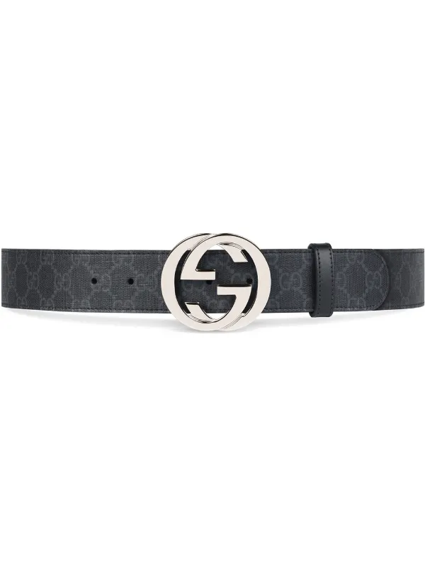 Gucci GG Supreme Belt With G Buckle - Farfetch