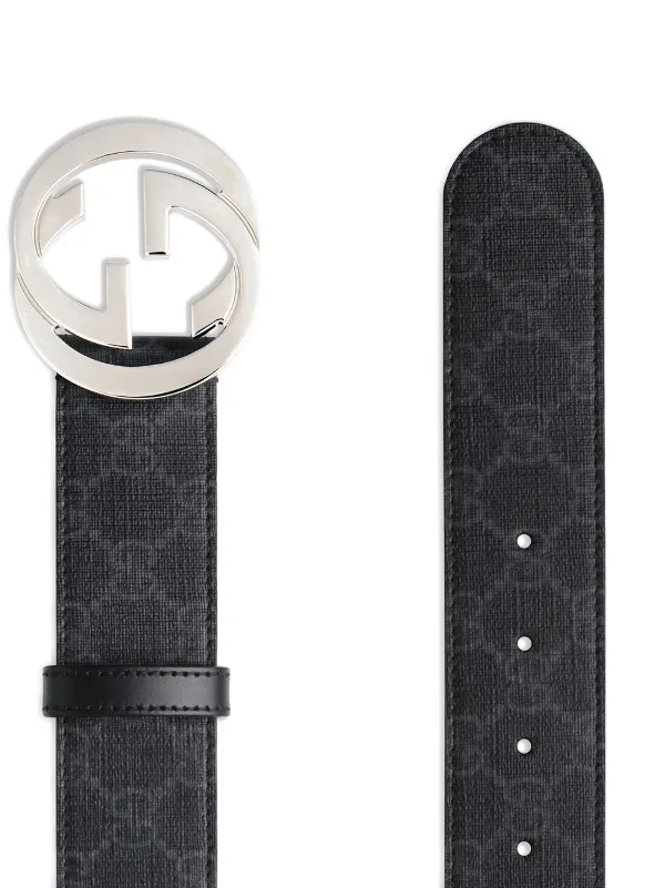 black supreme gucci belt