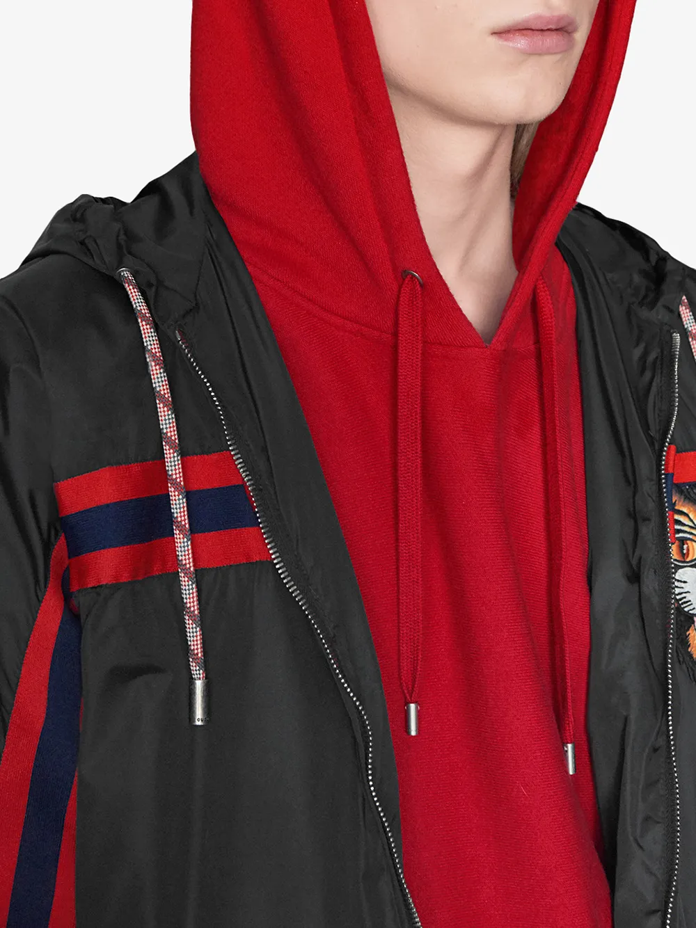 gucci angry cat windbreaker