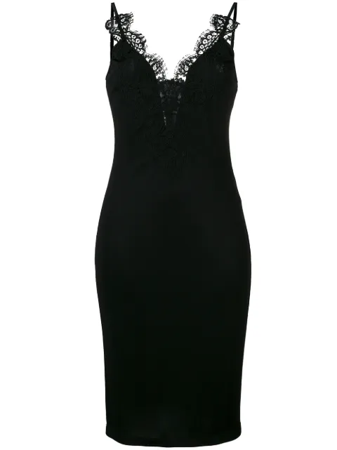Givenchy lace trim camisole dress