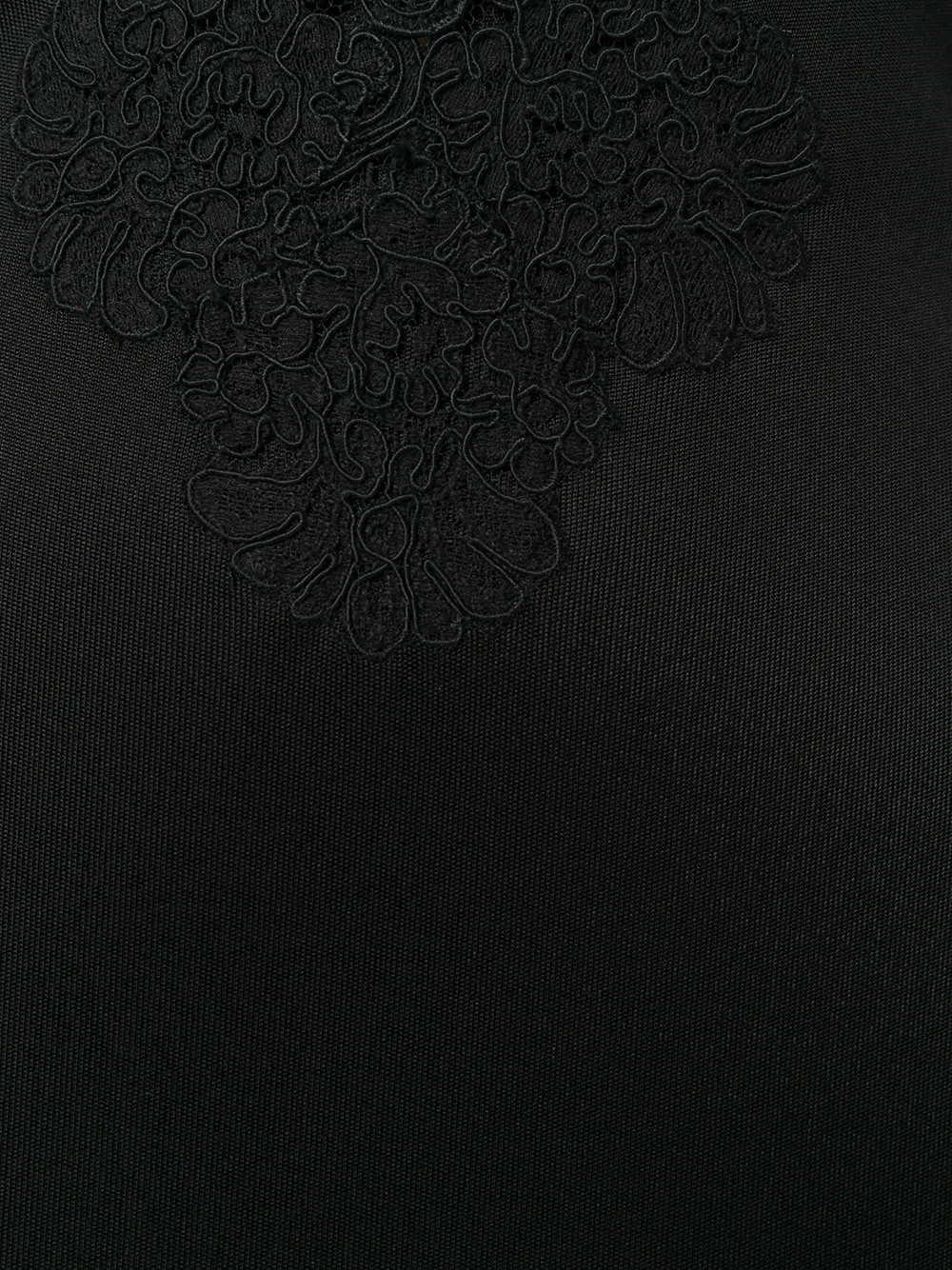 Givenchy lace trim camisole dress Zwart