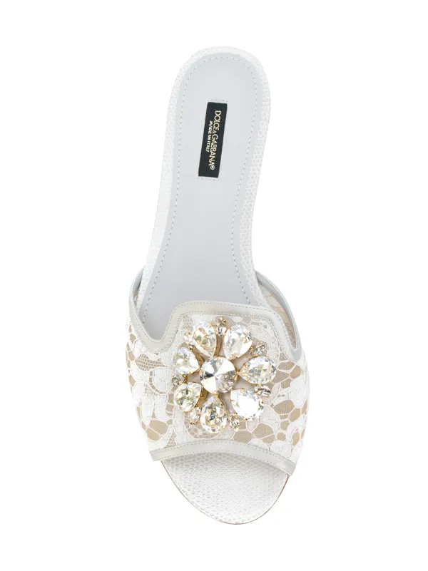 Dolce and gabbana bianca sandals new arrivals