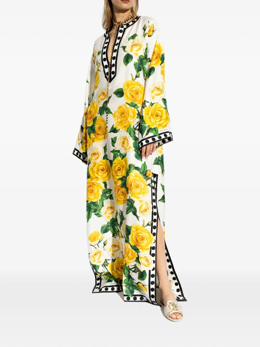 Dolce & Gabbana Bianca sandalen met broche Grijs