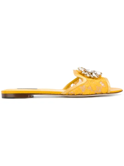 Dolce & Gabbana 'Bianca' Sandalen aus Seide