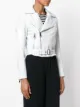 Manokhi cropped leather jacket