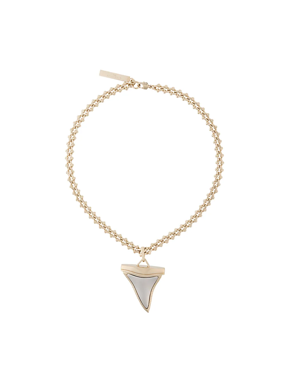 Givenchy Halskette mit Sebelzahn-Motiv - Gelb