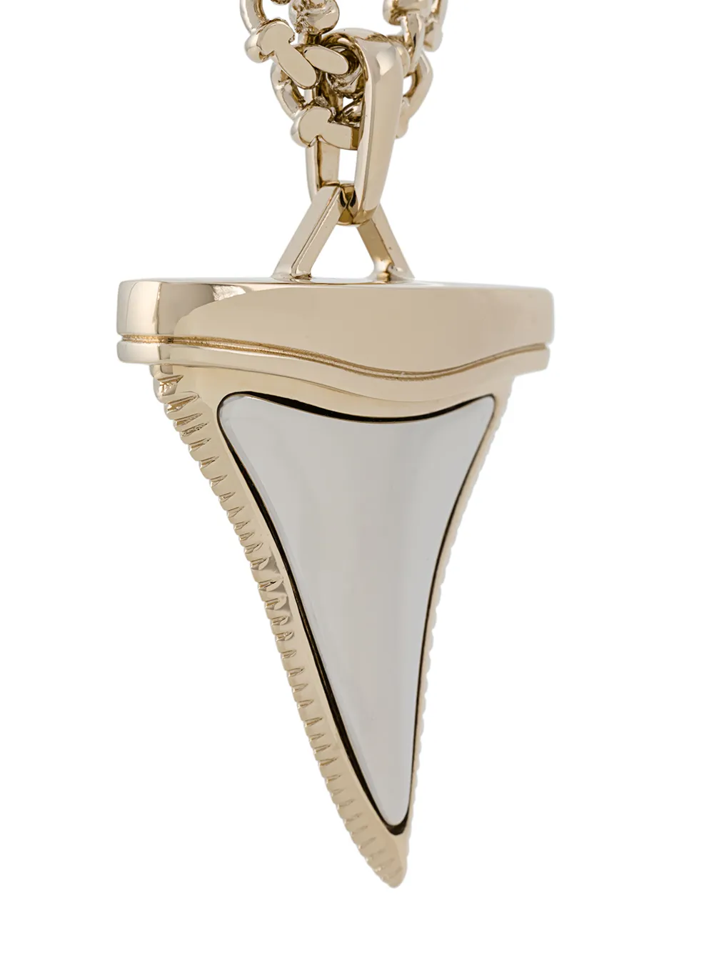  Givenchy Halskette Mit Sebelzahn Motiv   Gelb 