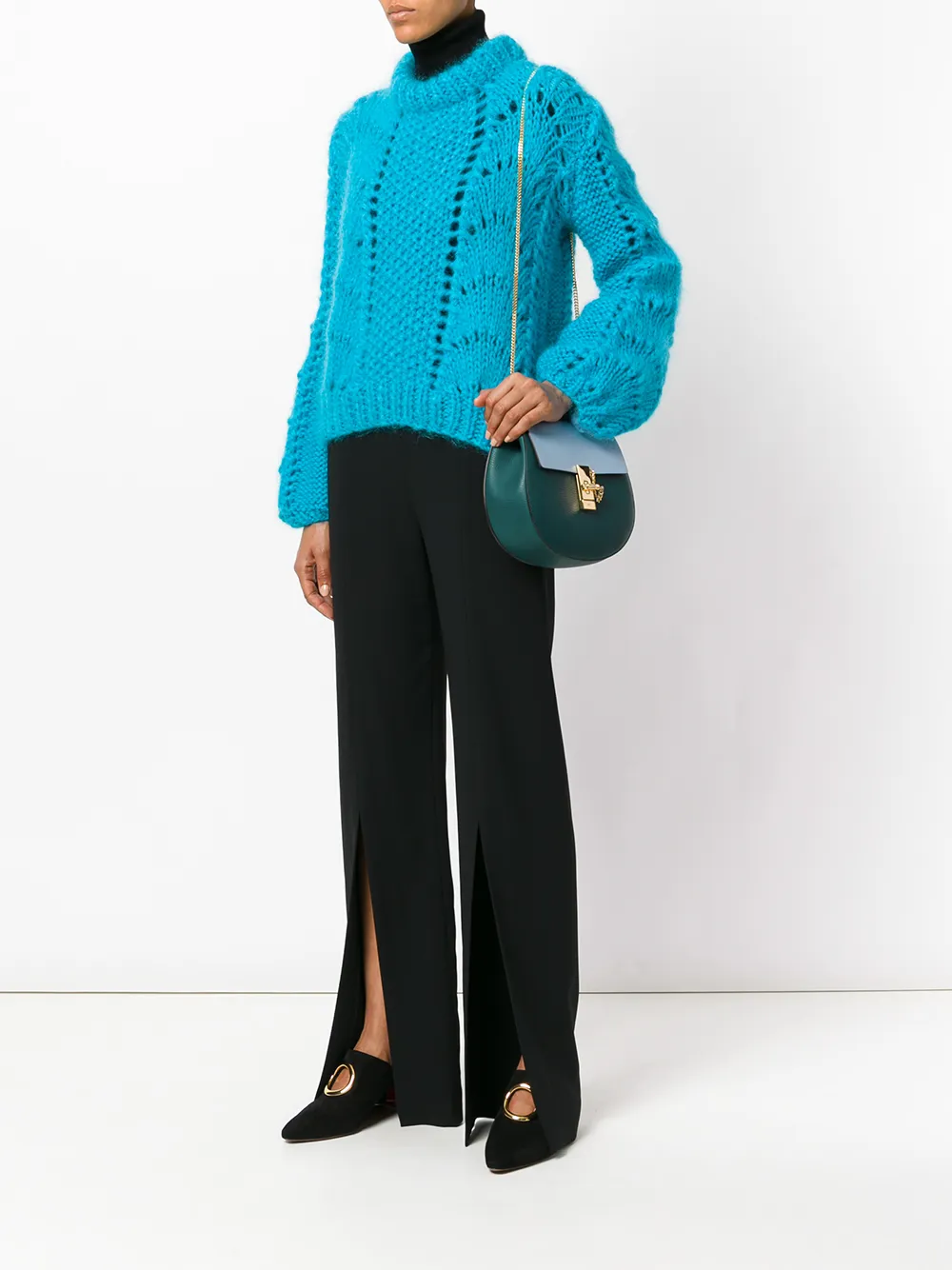 Chloé Faye contrast satchel | Image 2