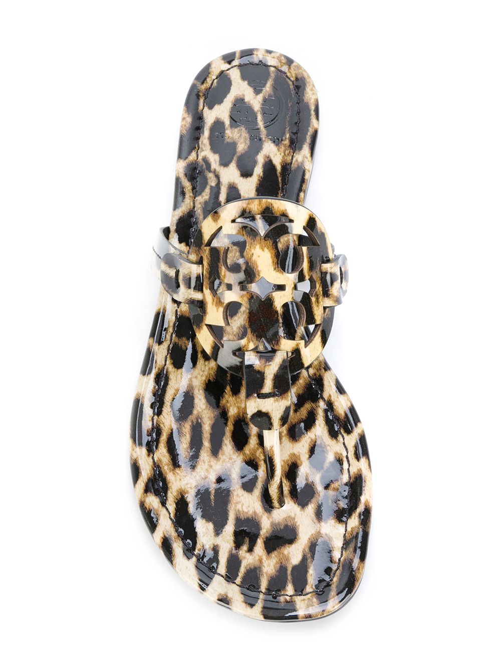 фото Tory burch леопардовые сандалии 'miller'