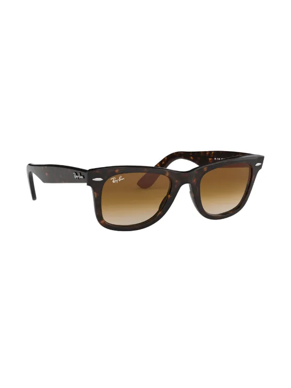 Ray-Ban Wayfarer Sunglasses Brown FARFETCH IN
