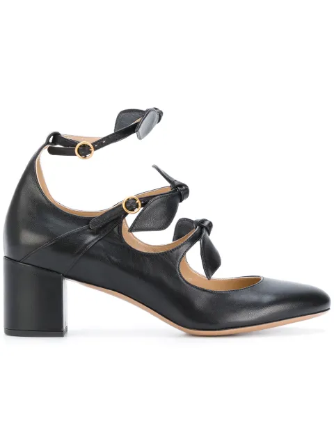 multi strap pumps
