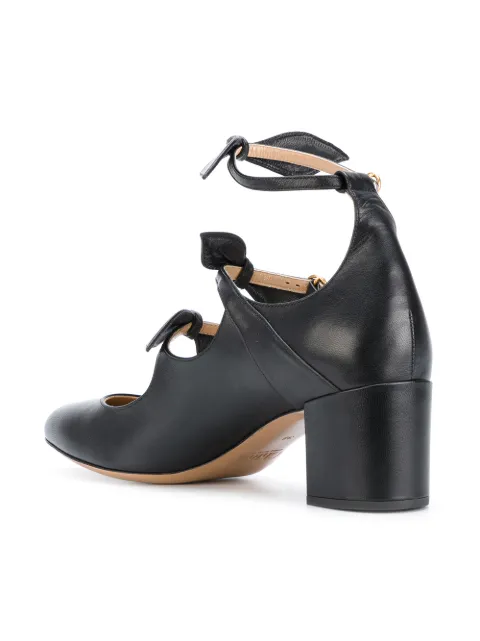 multi strap pumps