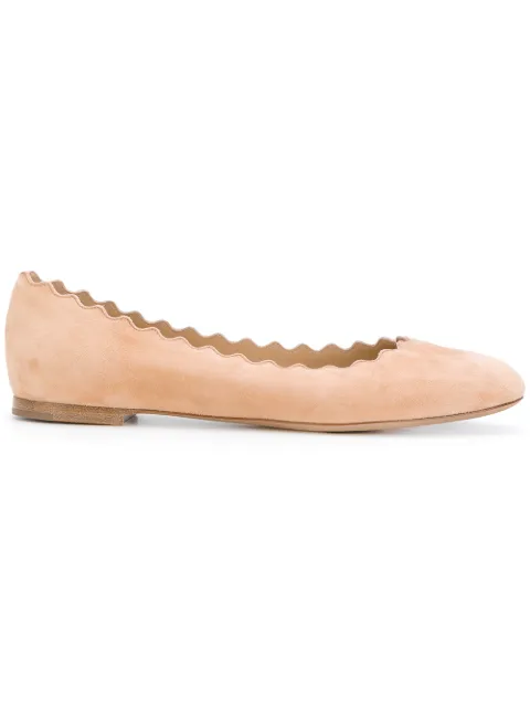chloe lauren ballet flats
