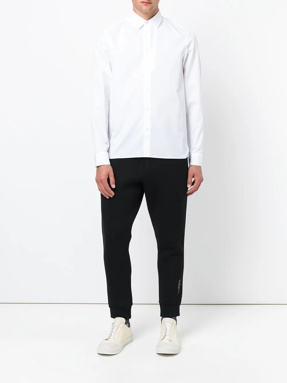  Kenzo Hemd Mit earth Print   Weiß 