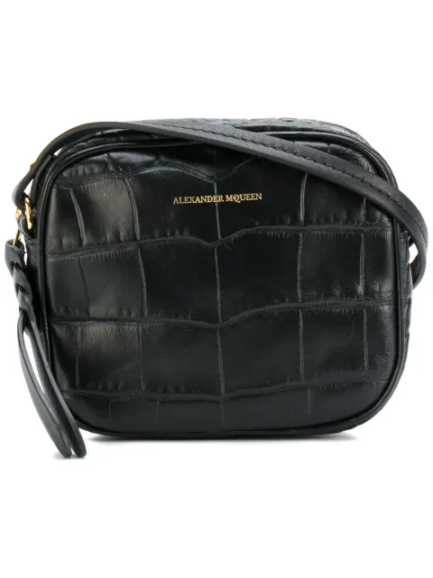 alexander mcqueen black crocodile