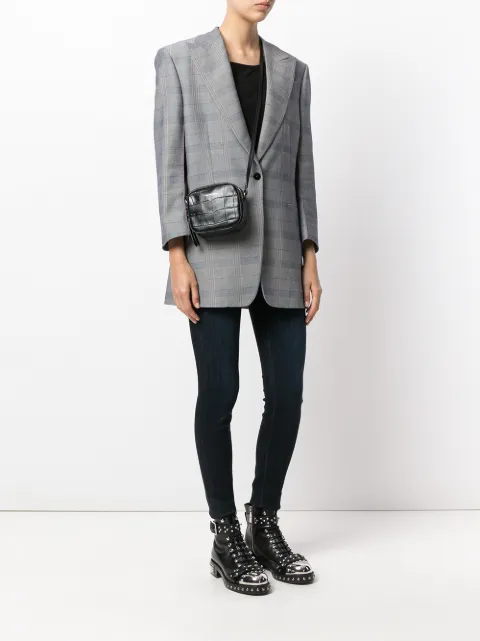 alexander mcqueen black crocodile