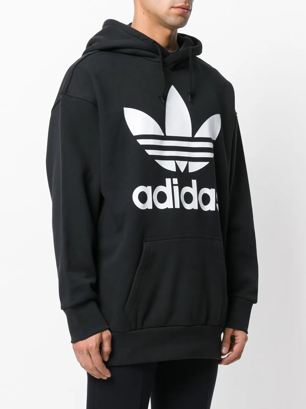 adidas Originals logo hoodie Zwart