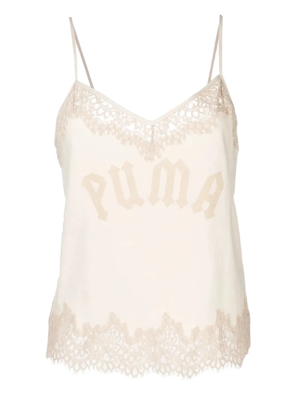 Fenty X Puma top in pizzo - Rosa