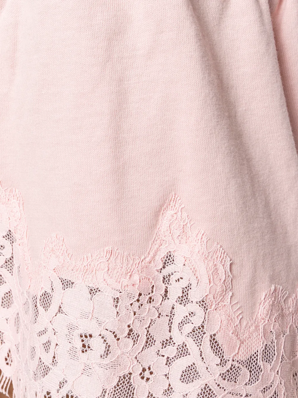 Fenty X Puma Nachtkleding short met kanten boord Roze