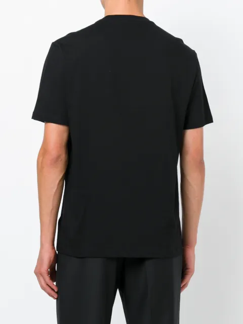 versace black and gold medusa t shirt
