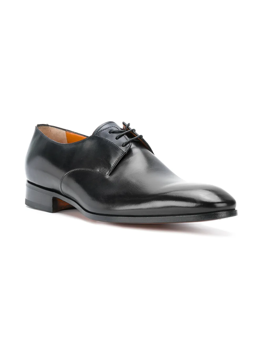 Santoni klassieke derbyschoenen - Zwart