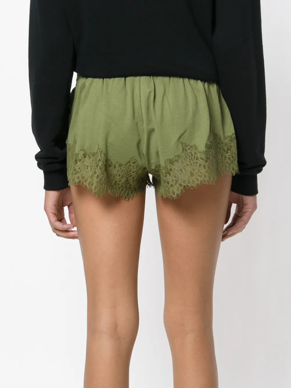 Lace-Trim Shorts