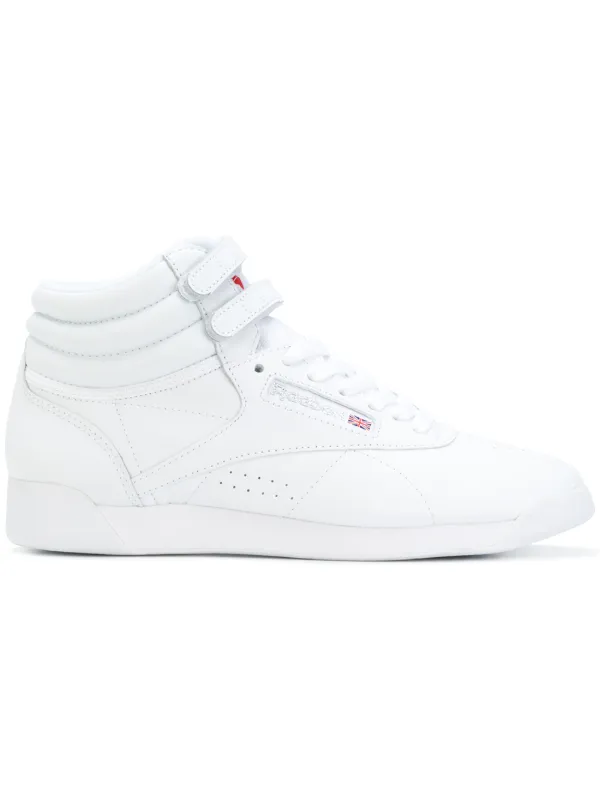 reebok freestyle hi top white