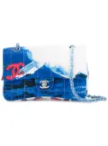 CHANEL Pre-Owned surf line quilted CC shoulder bag - Blue