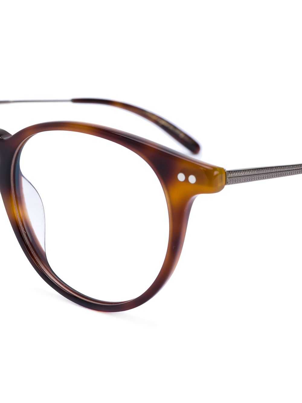 фото Oliver peoples очки 'ryerson' в оправе овальной формы