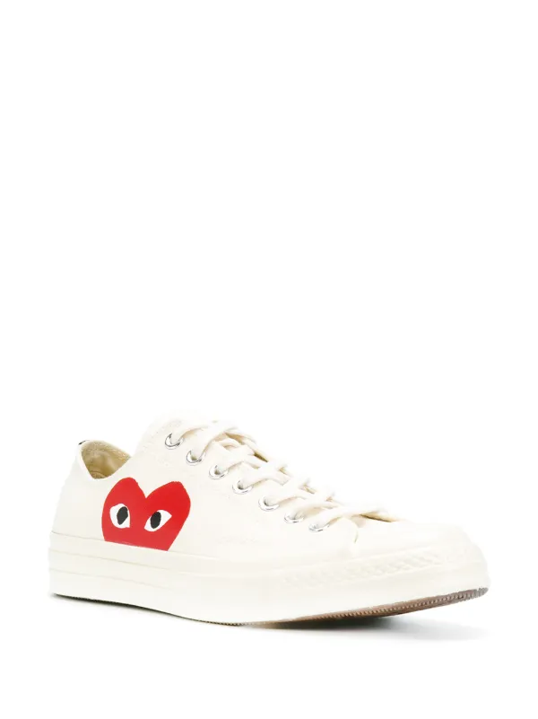 farfetch comme des garcons converse