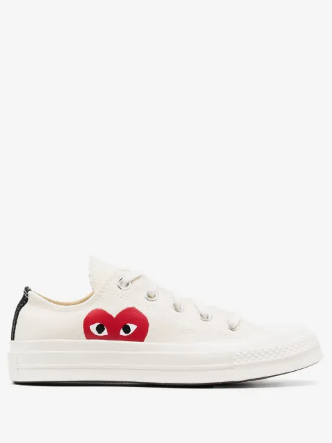 Comme Des Garçons Play x Converse baskets à cœurs imprimés