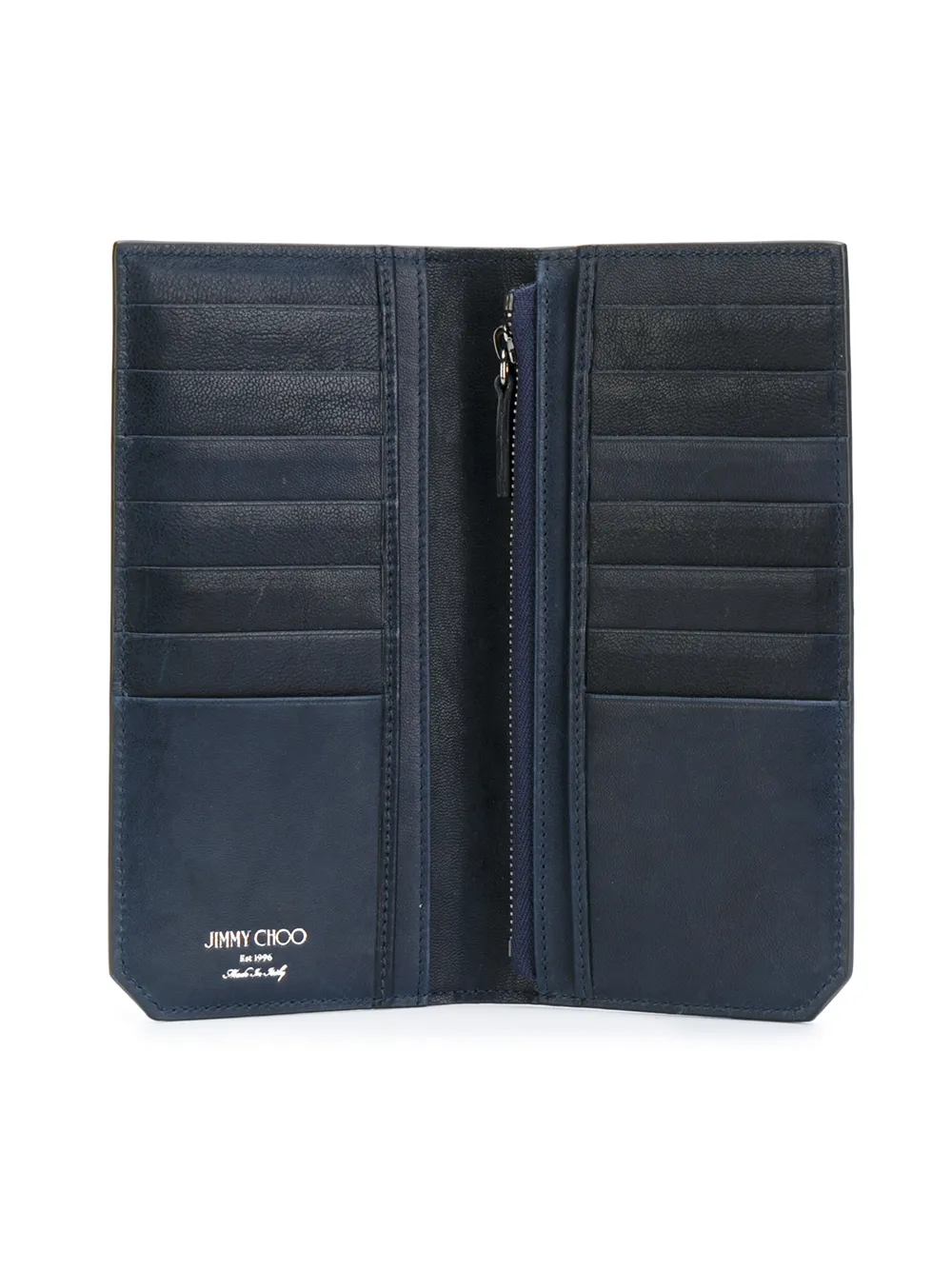 Jimmy Choo Cooper fold portefeuille Blauw
