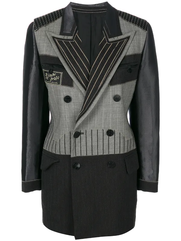 ジャケット・アウター Jean Paul Gaultier Tailored Jacket Jean Paul Gaultier cut-out zip-up Jacket | Black | FARFETCH