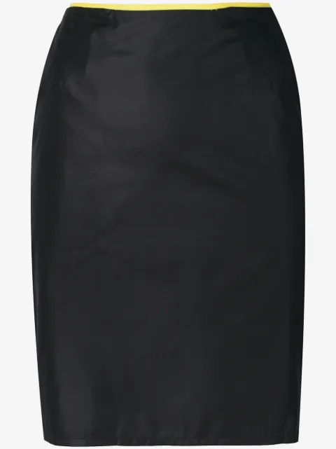 Helmut Lang Pre-Owned fitted mini skirt