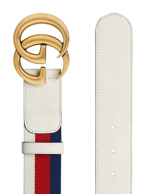 sylvie web belt with double g buckle