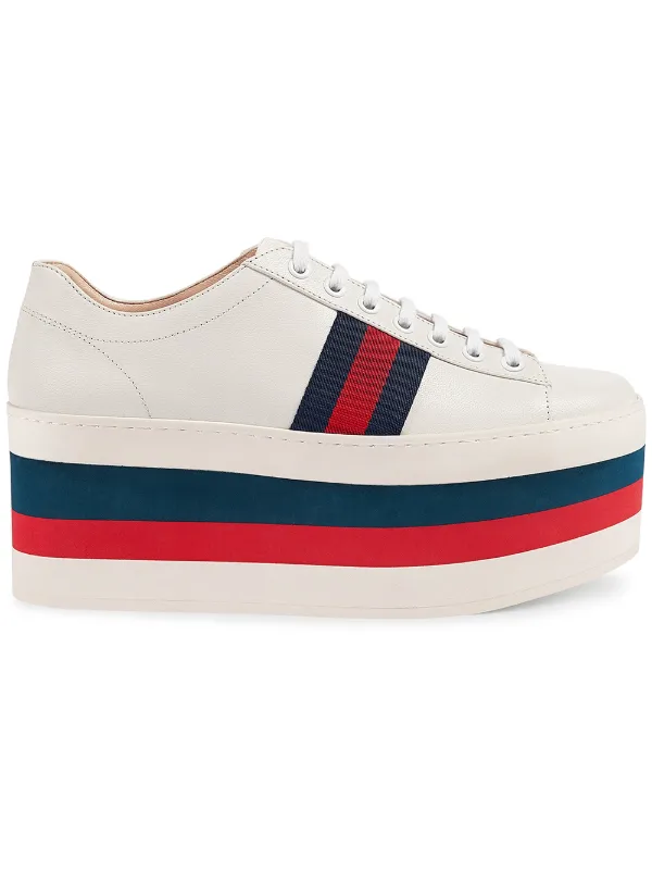 tenis plataforma gucci preto