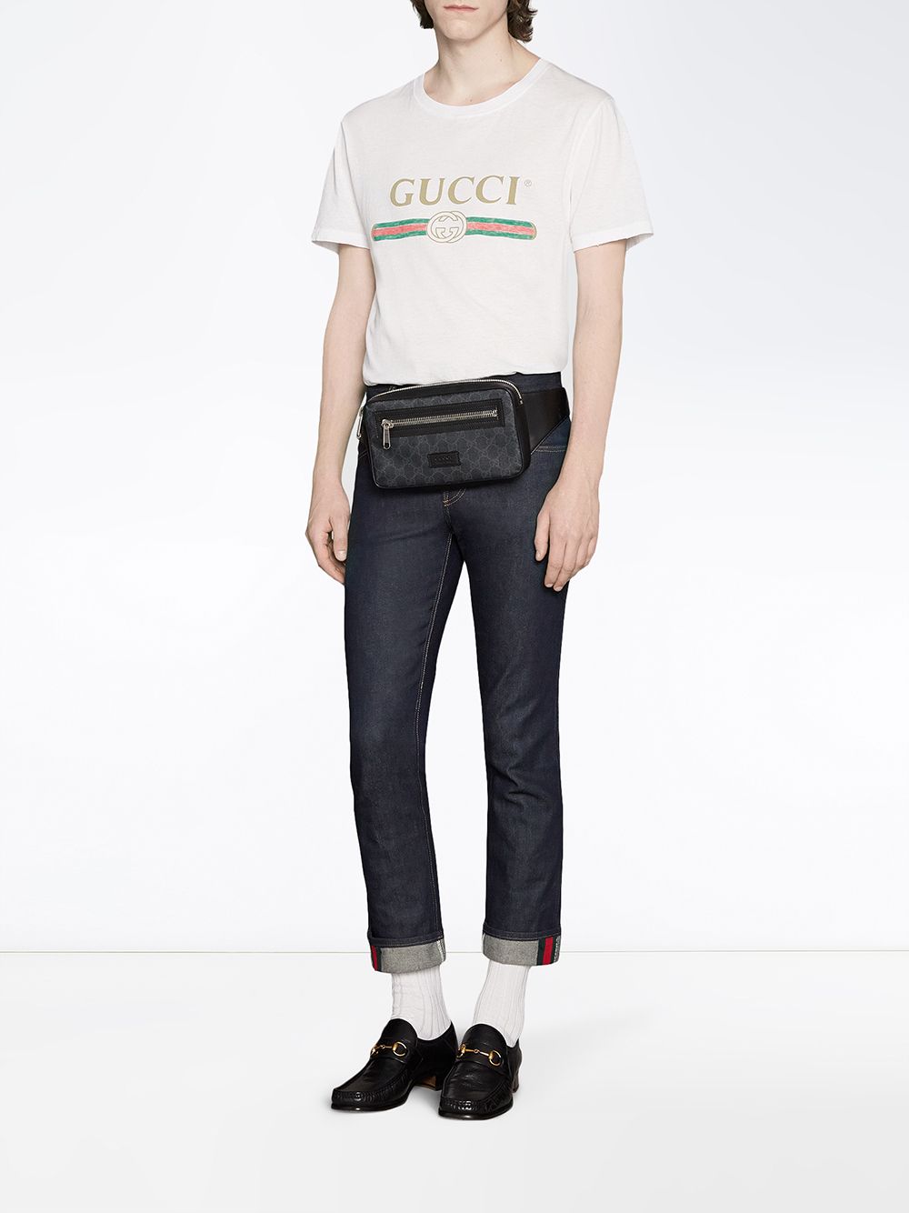 Gucci Soft GG Supreme belt bag - Zwart