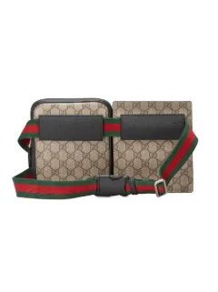 gucci supreme belt bag