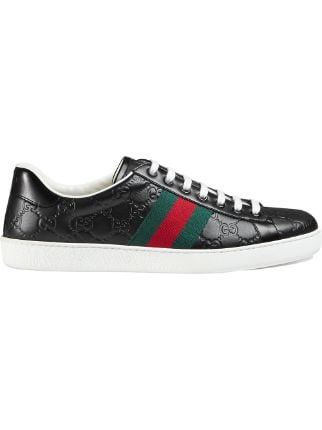 Gucci Ace Gucci Signature low-top sneaker $650 - Buy Online - Mobile Friendly, Fast Delivery, Price