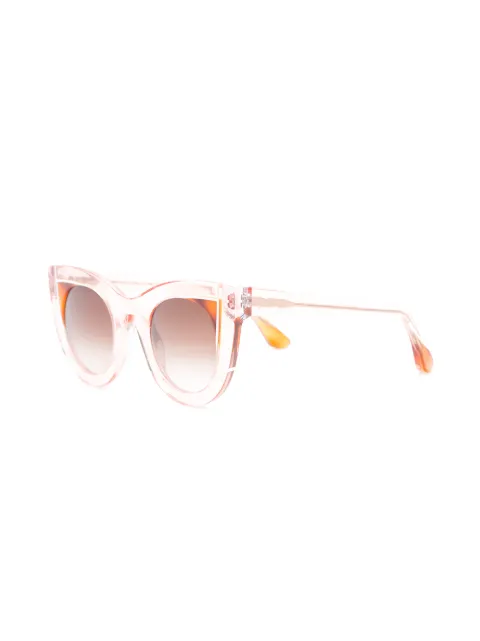 THIERRY LASRY CLEAR EFFECT CAT EYE SUNGLASSES