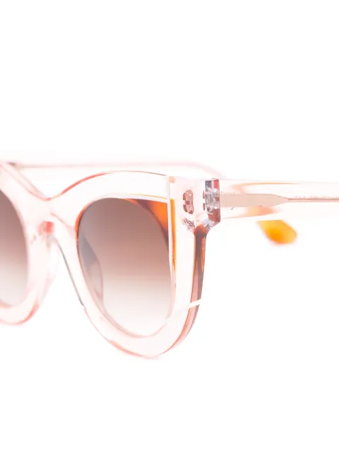 THIERRY LASRY CLEAR EFFECT CAT EYE SUNGLASSES