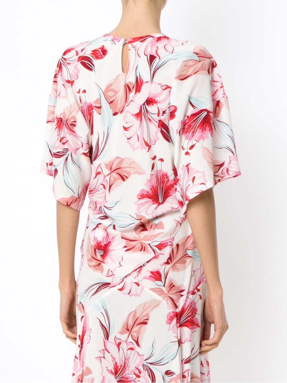 фото Reinaldo Lourenço printed silk blouse