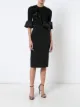 Image 2 of Milly fitted pencil skirt
