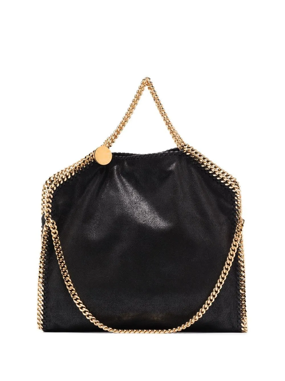 Shop Stella Mccartney Large Falabella Tote Bag In Black