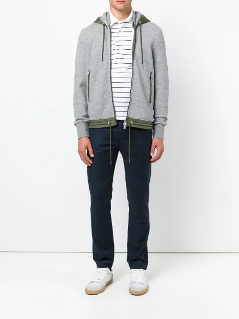 MONCLER detachable hooded hoodie