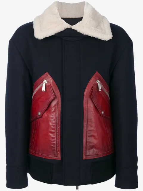 DSQUARED2 contrast coat