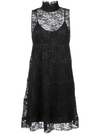 See By Chloé Victorian Collar Lace Dress Farfetch See By Chloé Victorian Collar Lace Dress